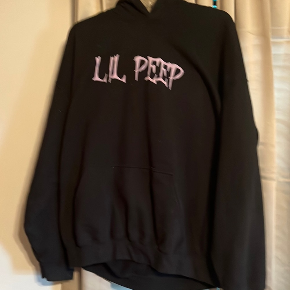 Lil Peep black hoodie